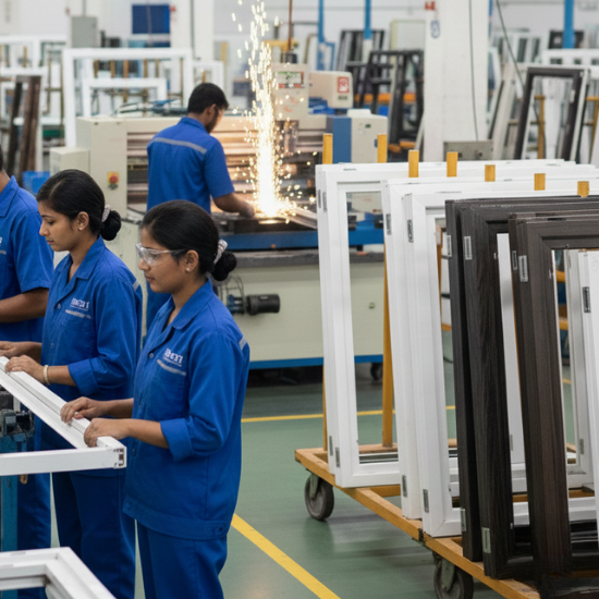 UPVC manufacturing process